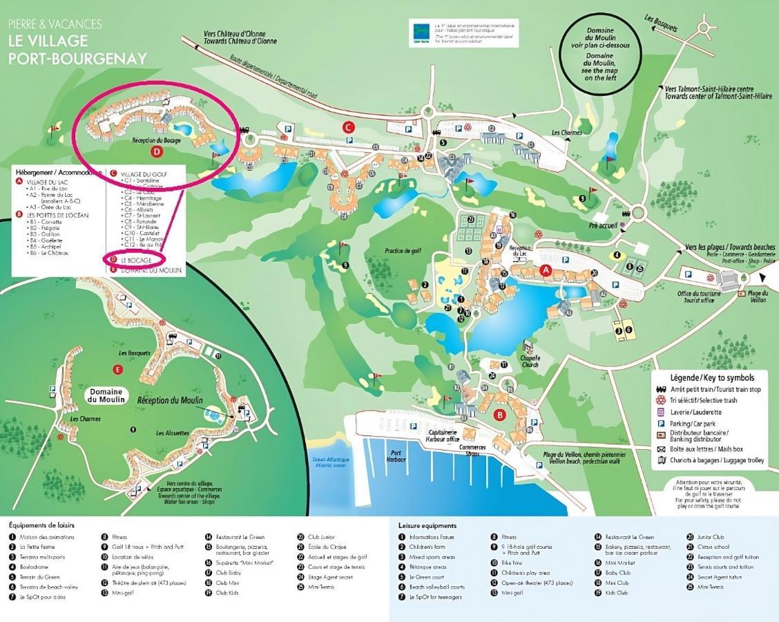 Maison De Vacances 4/6P Au Golf De Port Bourgenay Talmont-Saint-Hilaire Ngoại thất bức ảnh